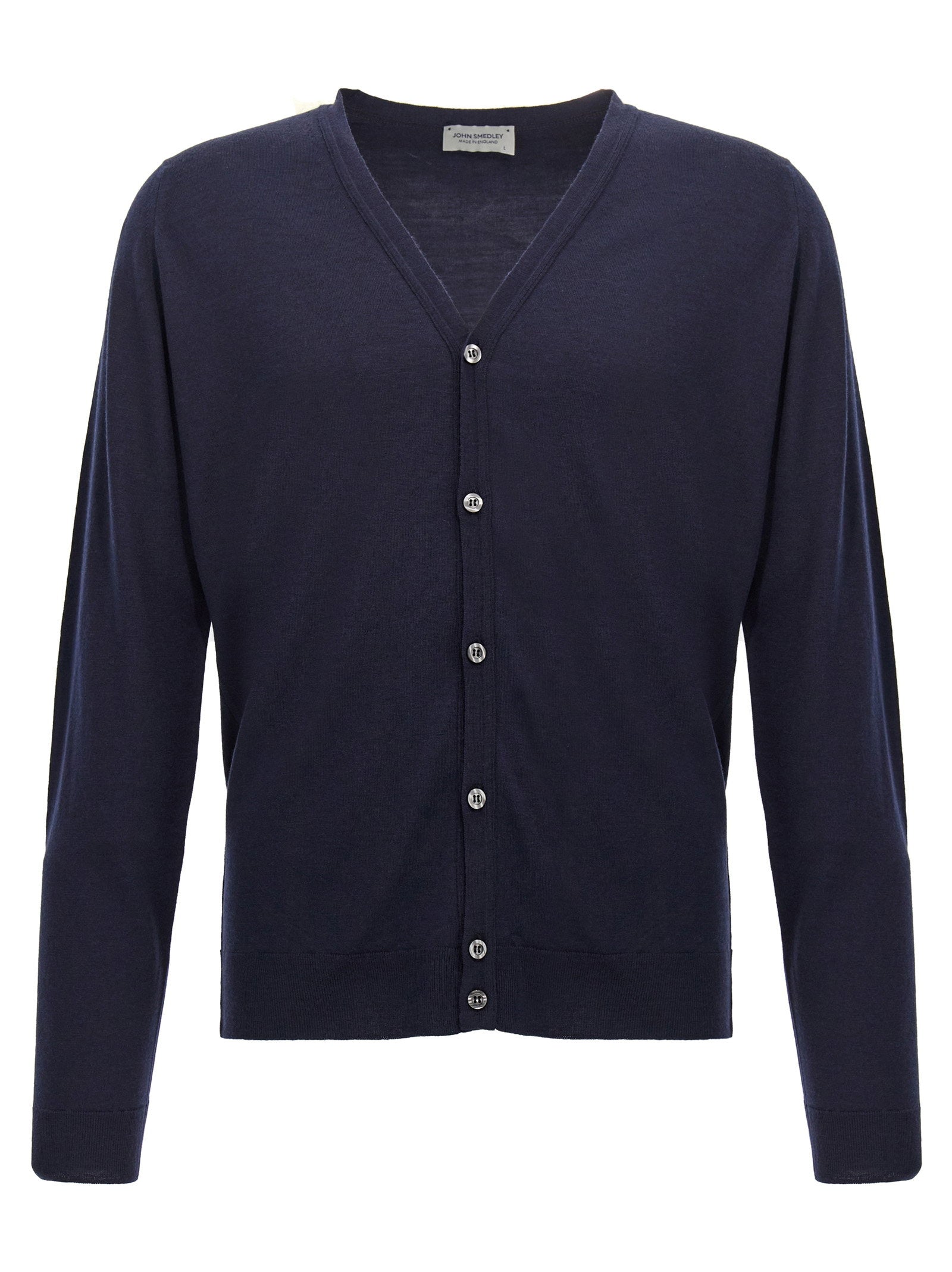 John Smedley Petworth Cardigan — Navy by John Smedley