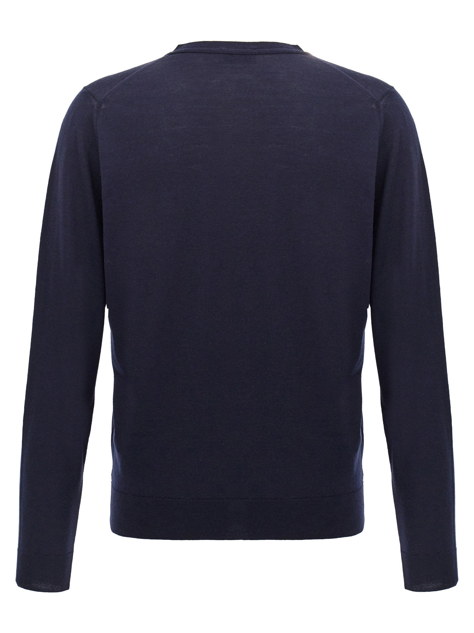 John Smedley Petworth Cardigan — Navy, view 2