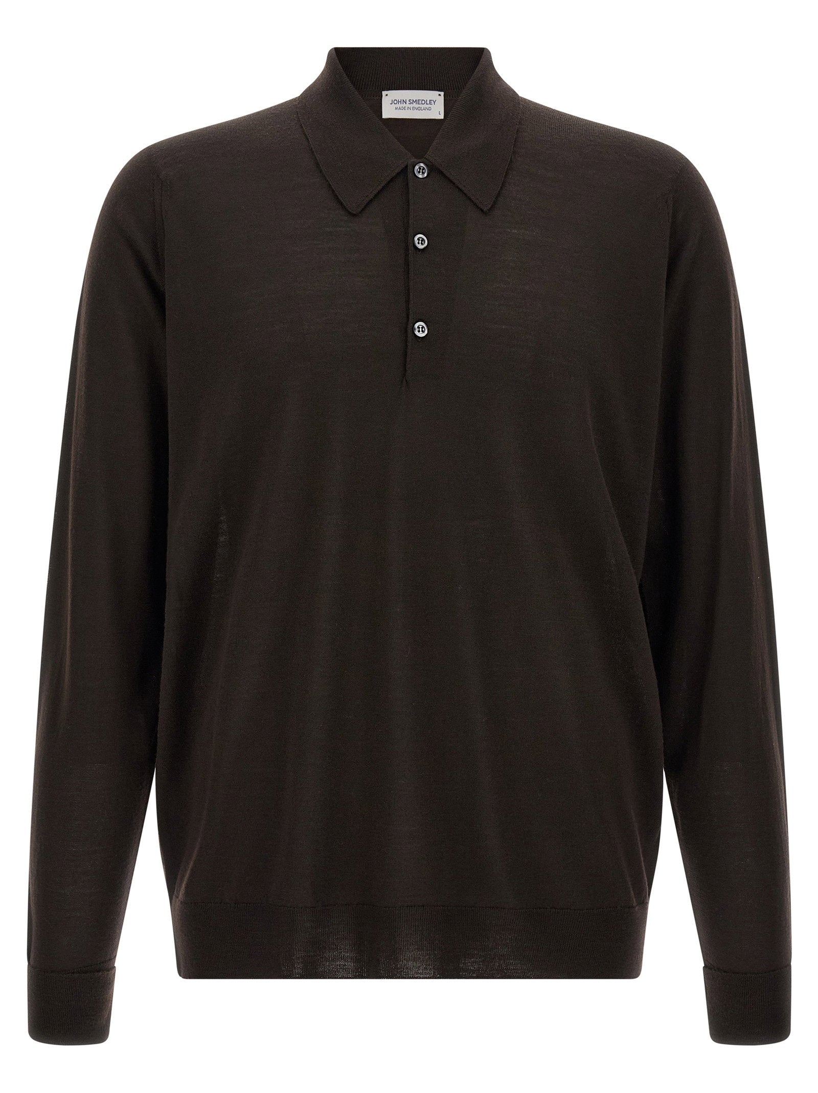 John Smedley Dorset Polo Shirt — Black by John Smedley
