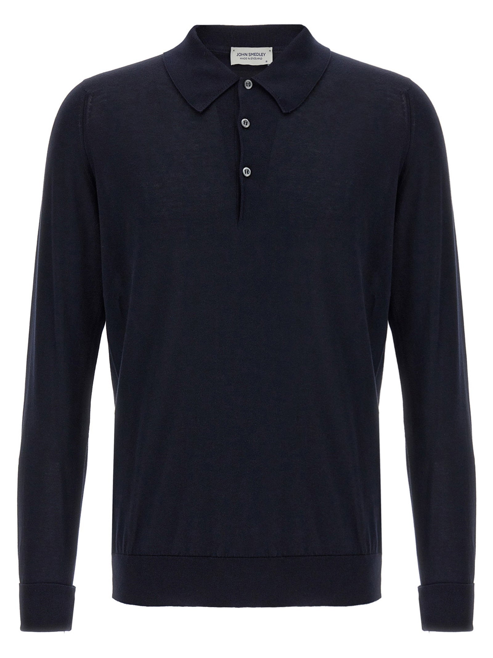 John Smedley Finchley Polo Shirt — Navy by John Smedley