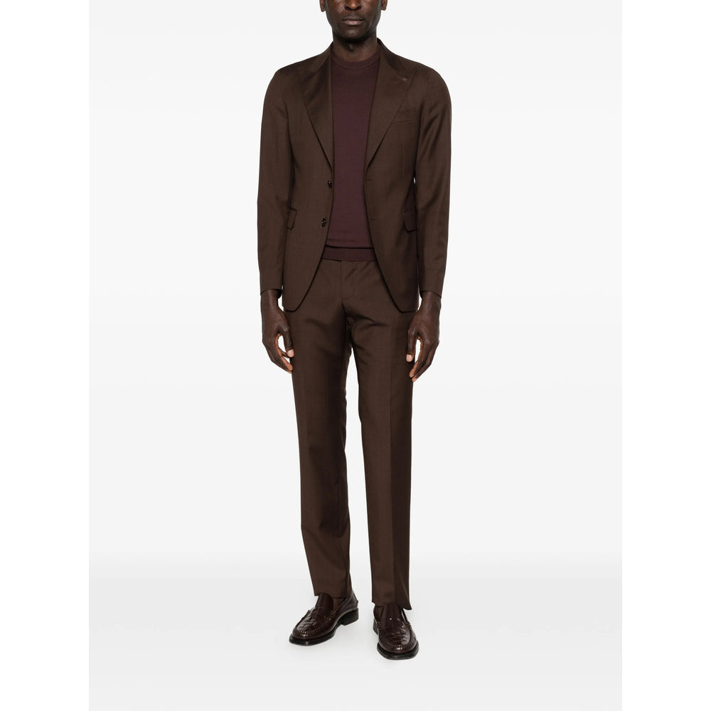 John Smedley Kempton Raisi T-Shirt — Brown, view 3