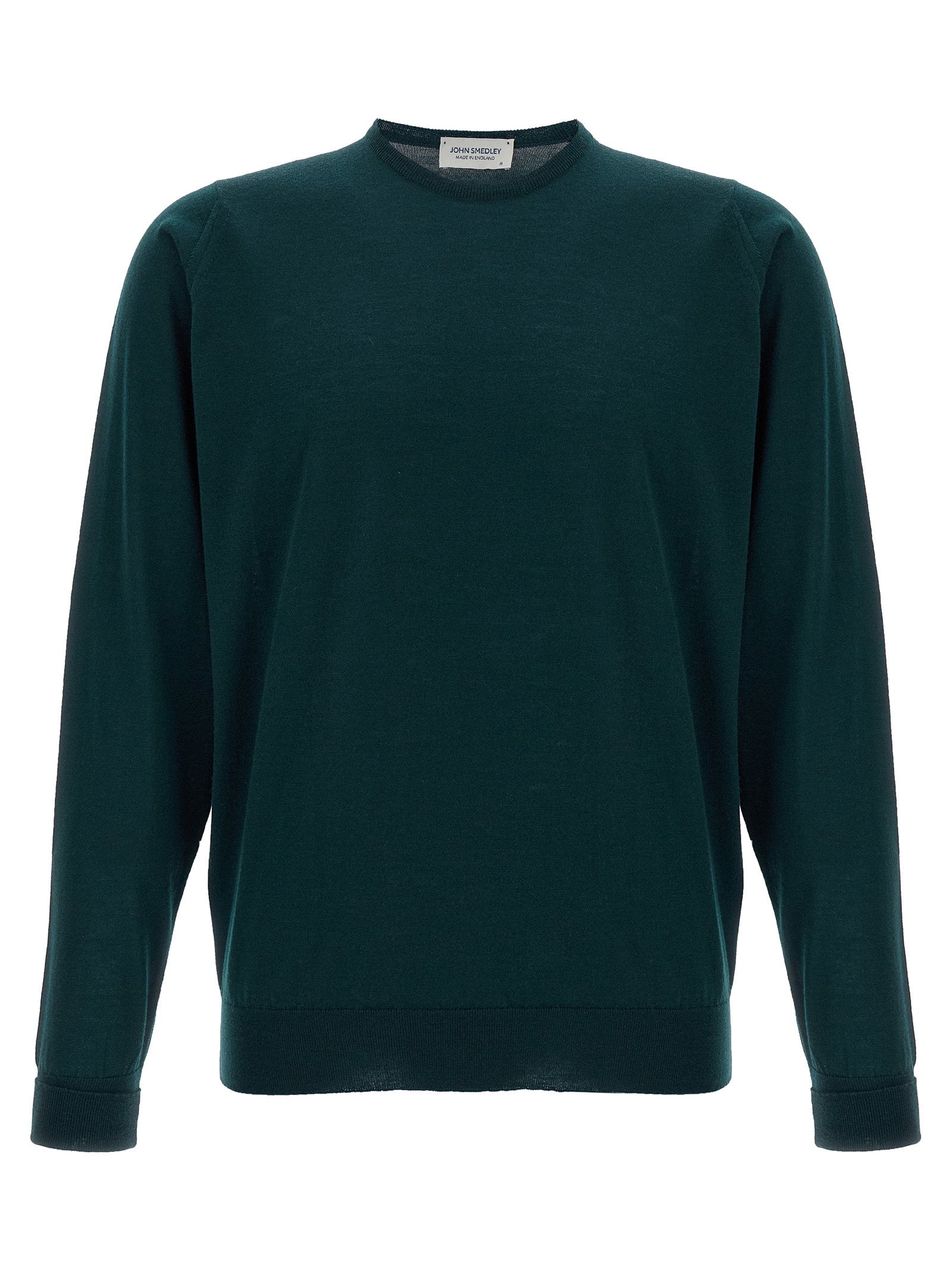 John Smedley Marcus Sweater — Teal by John Smedley