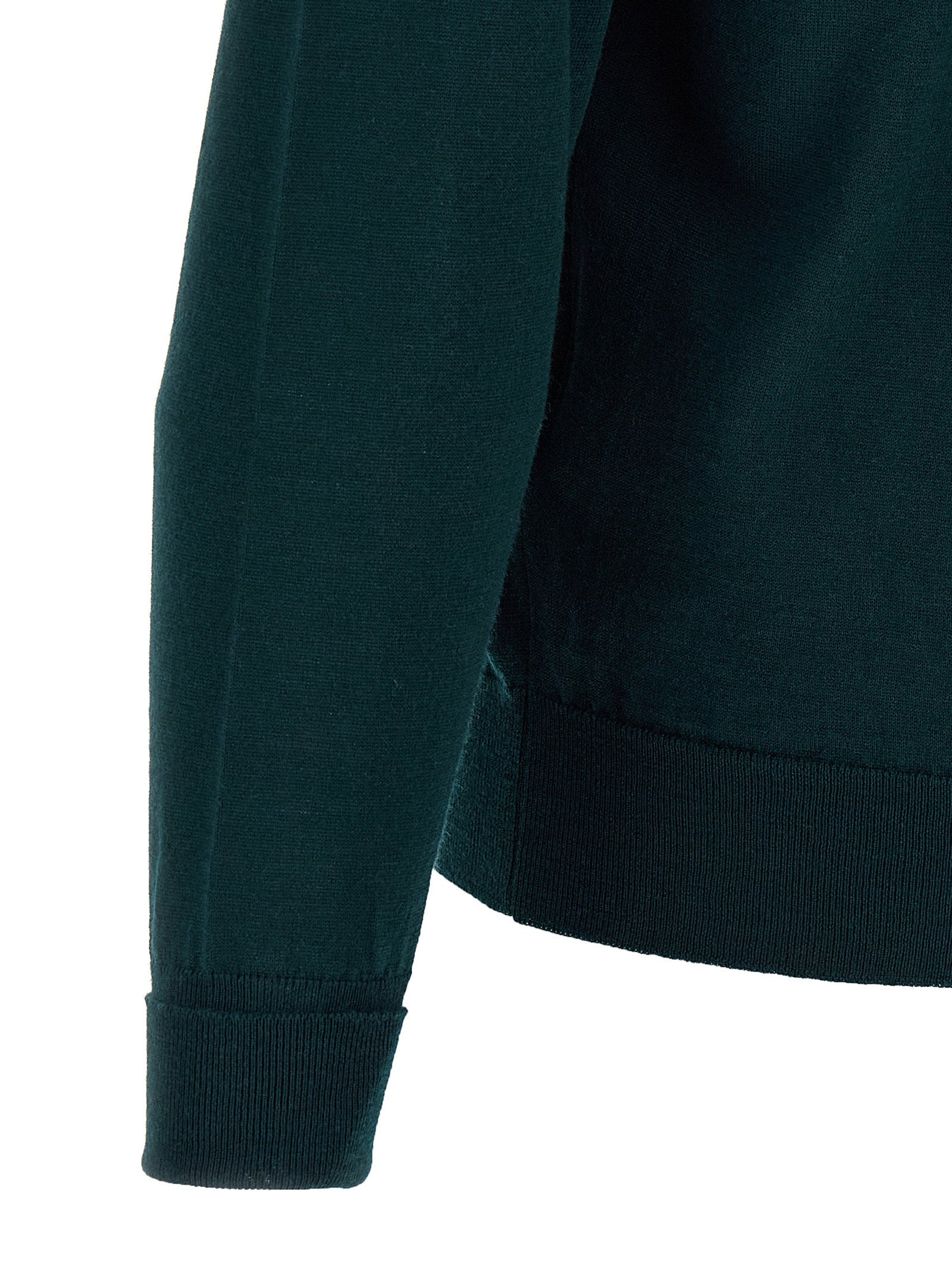 John Smedley Marcus Sweater — Teal, view 4