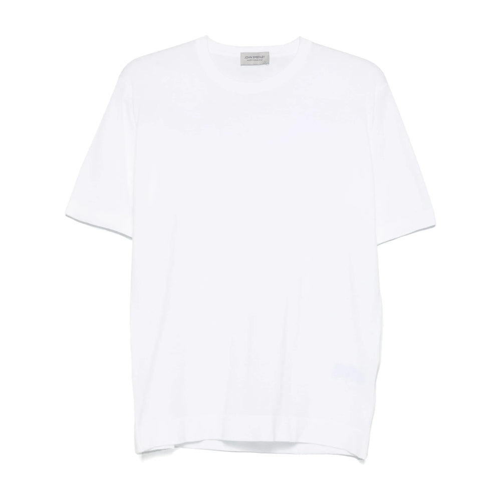 John Smedley Lorca T-Shirt — White by John Smedley