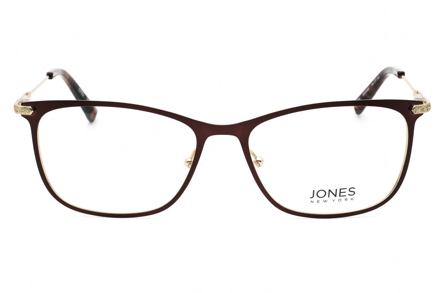 Jones New York J489 Eyeglasses — Burgundy, view 2
