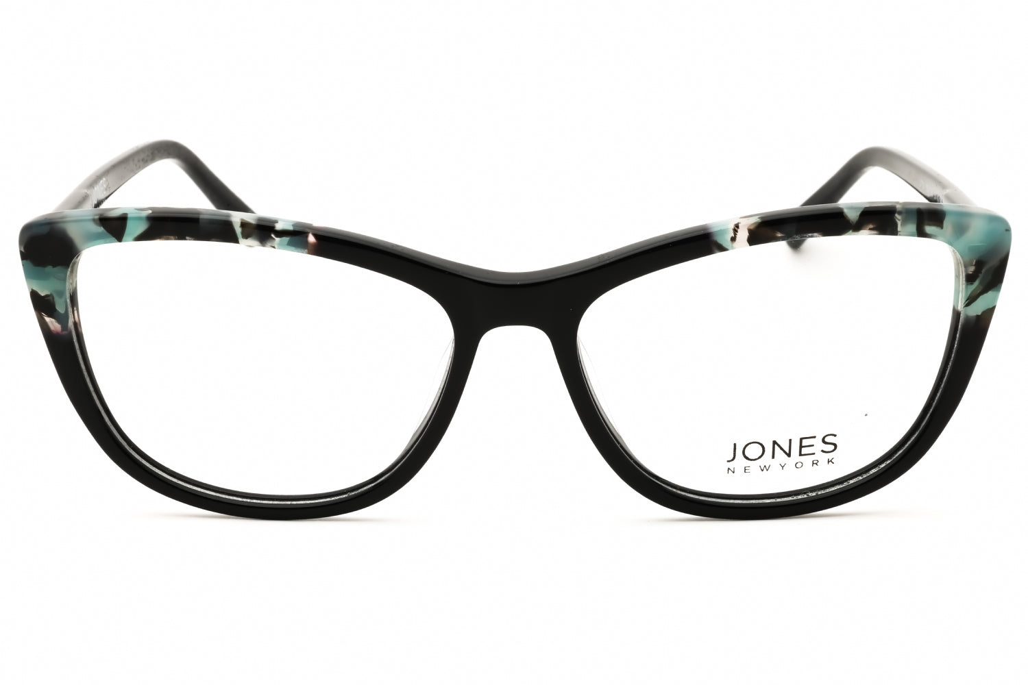 Jones New York J769 Cat-Eye Acetate Eyeglasses — Brown, view 2