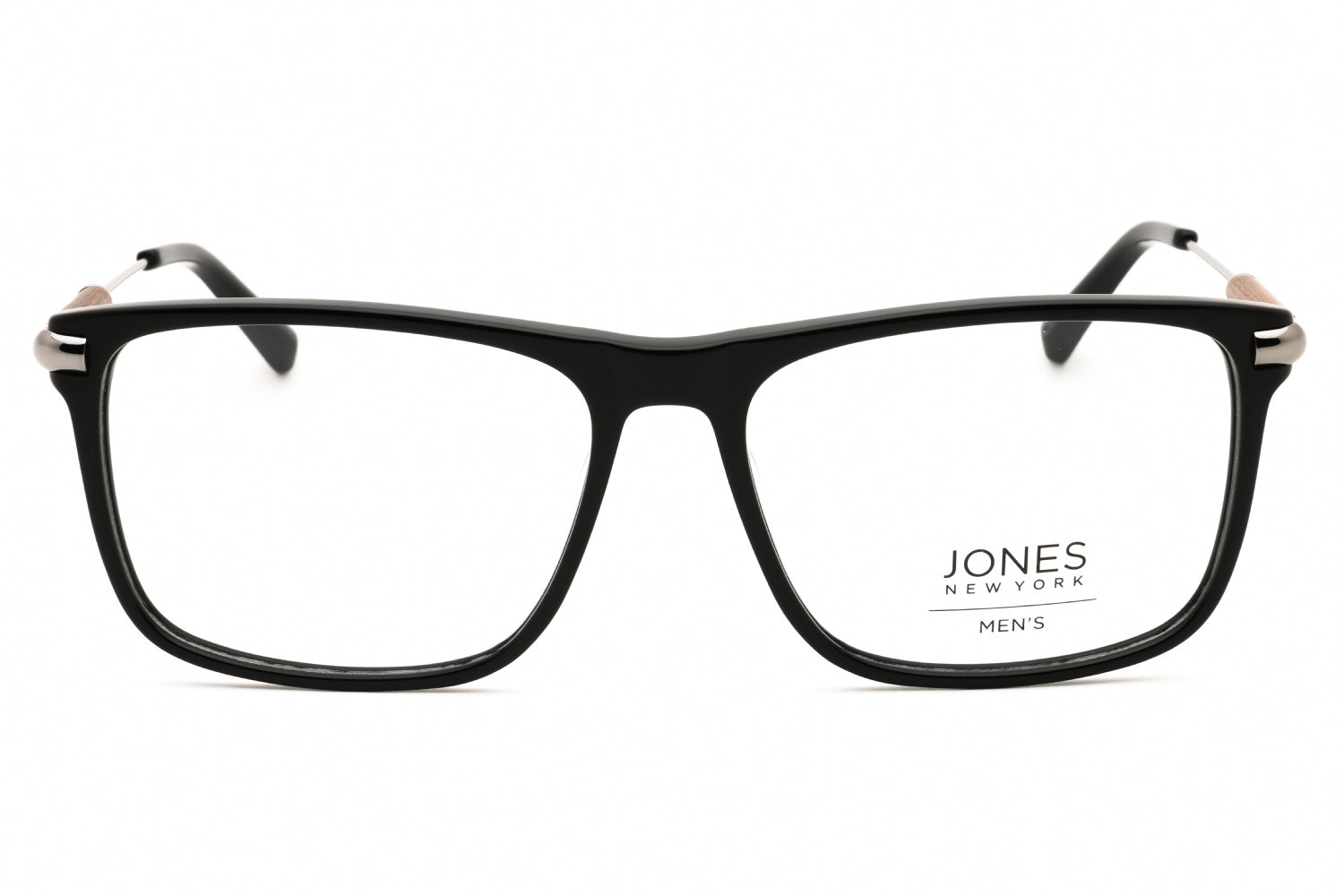 Jones New York VJOM547 Rectangular Acetate Eyeglasses — Black, view 2