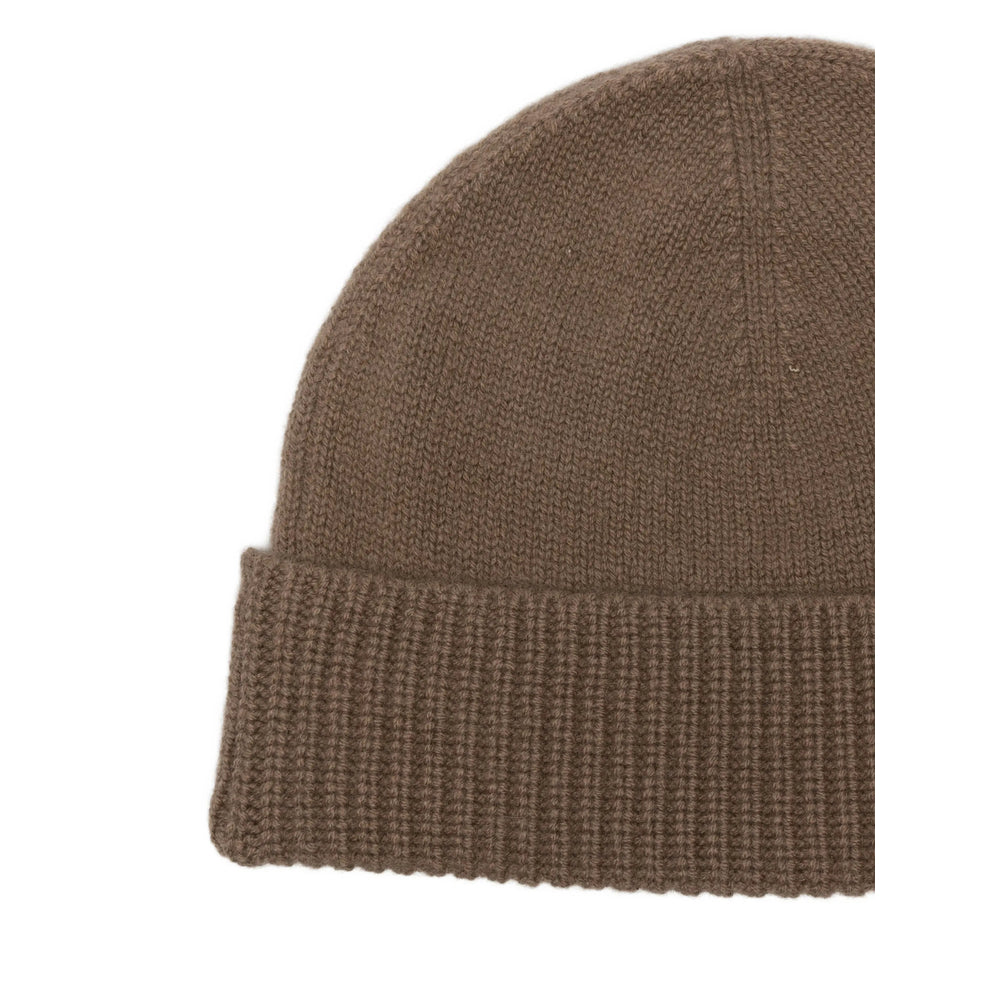 Joseph JF010036 Cashmere Beanie — Brown, view 3