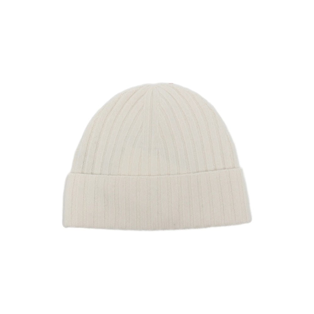 Joseph JF010109 Ribbed Knit Wool Beanie — Beige by Joseph