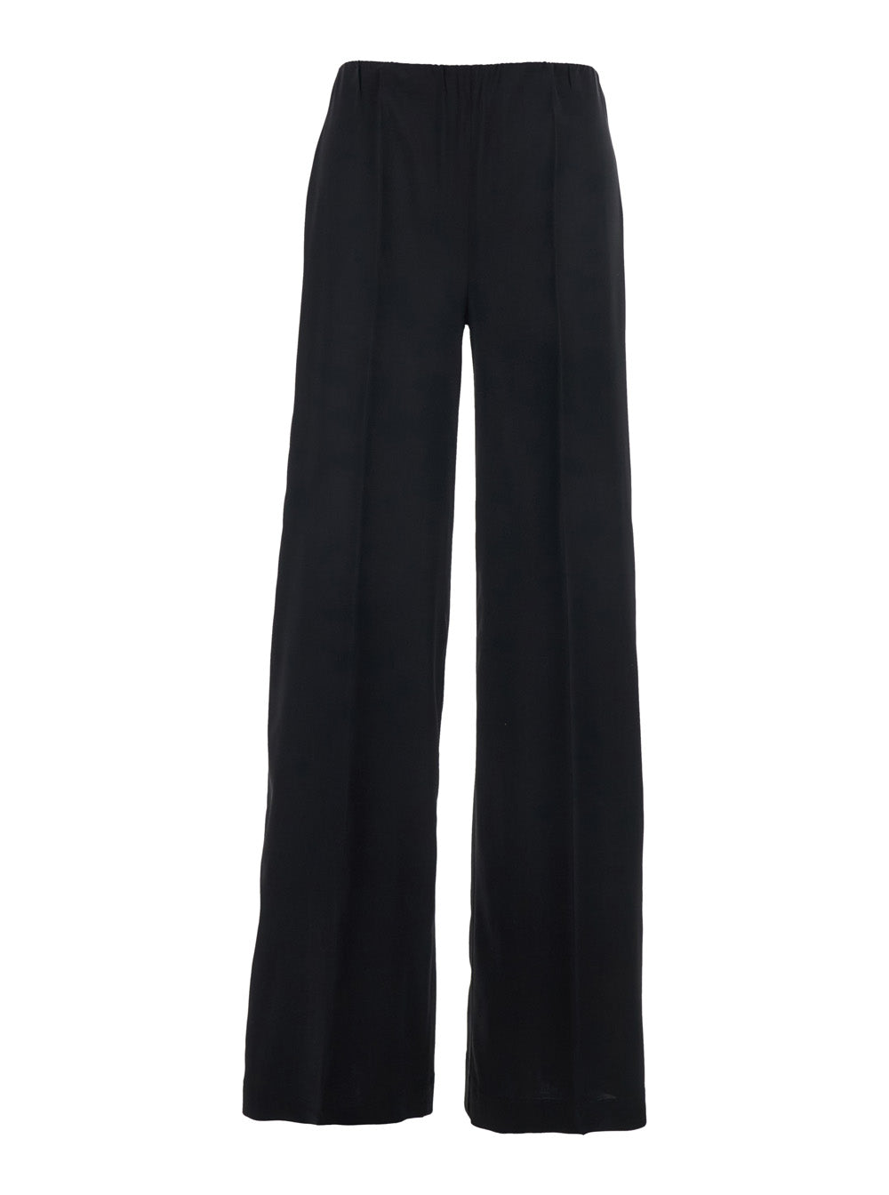 Jucca Elastic Waistband Trousers — Black by Jucca