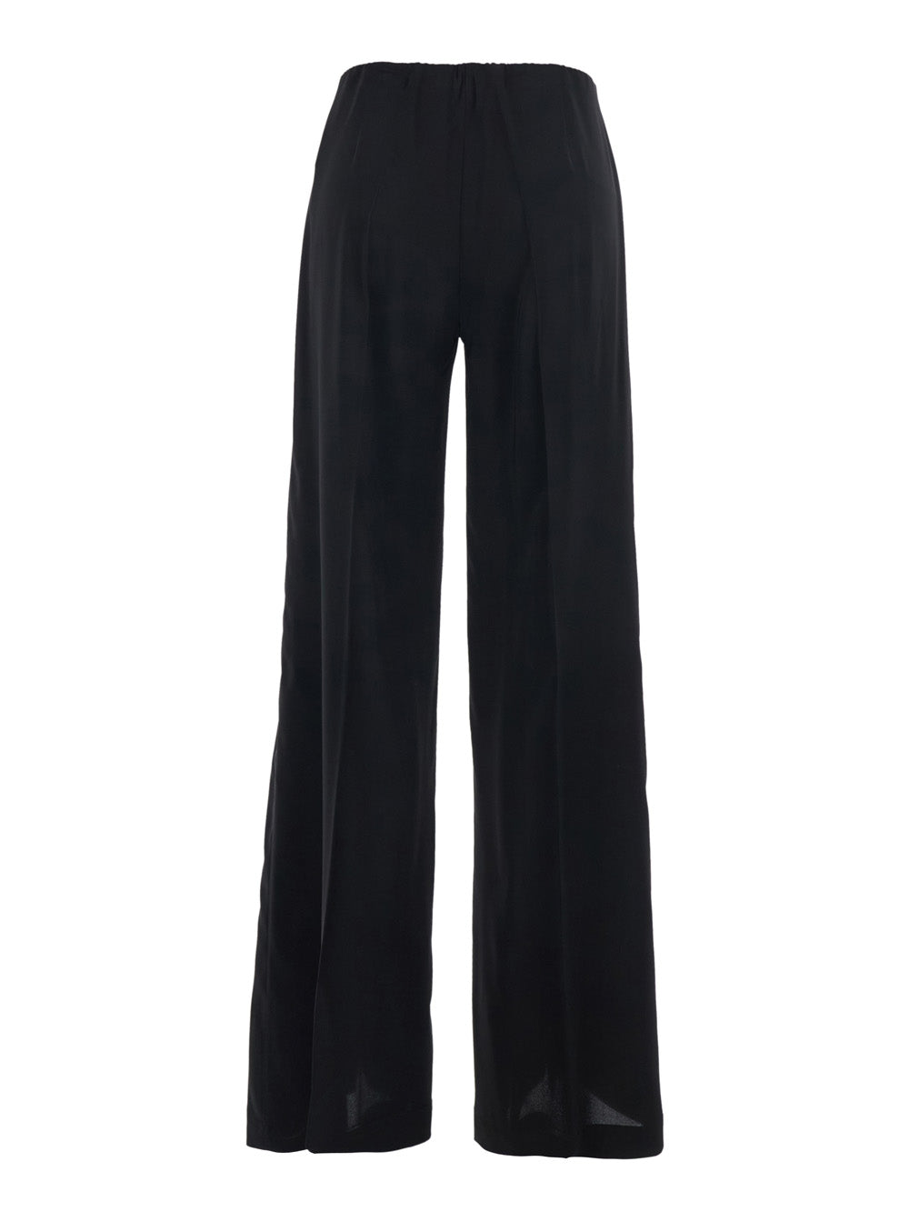 Jucca Elastic Waistband Trousers — Black, view 2