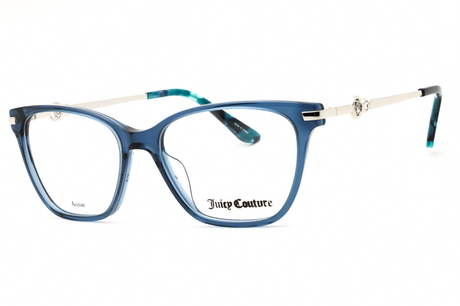 Juicy Couture JU242G Blue Acetate Eyeglasses — Blue by Juicy Couture