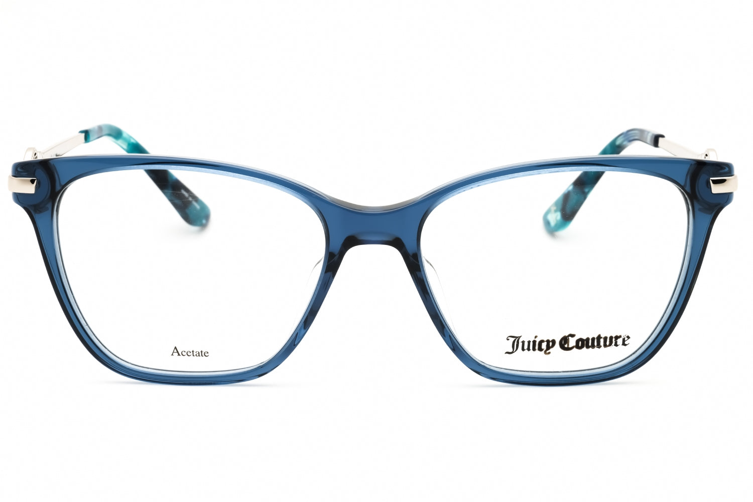 Juicy Couture JU242G Blue Acetate Eyeglasses — Blue, view 2
