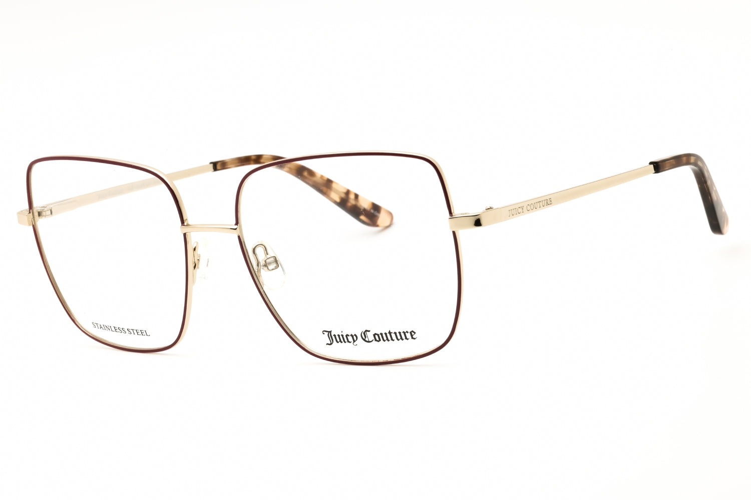 Juicy Couture JU248G Metal Square-Frame Eyeglasses by Juicy Couture
