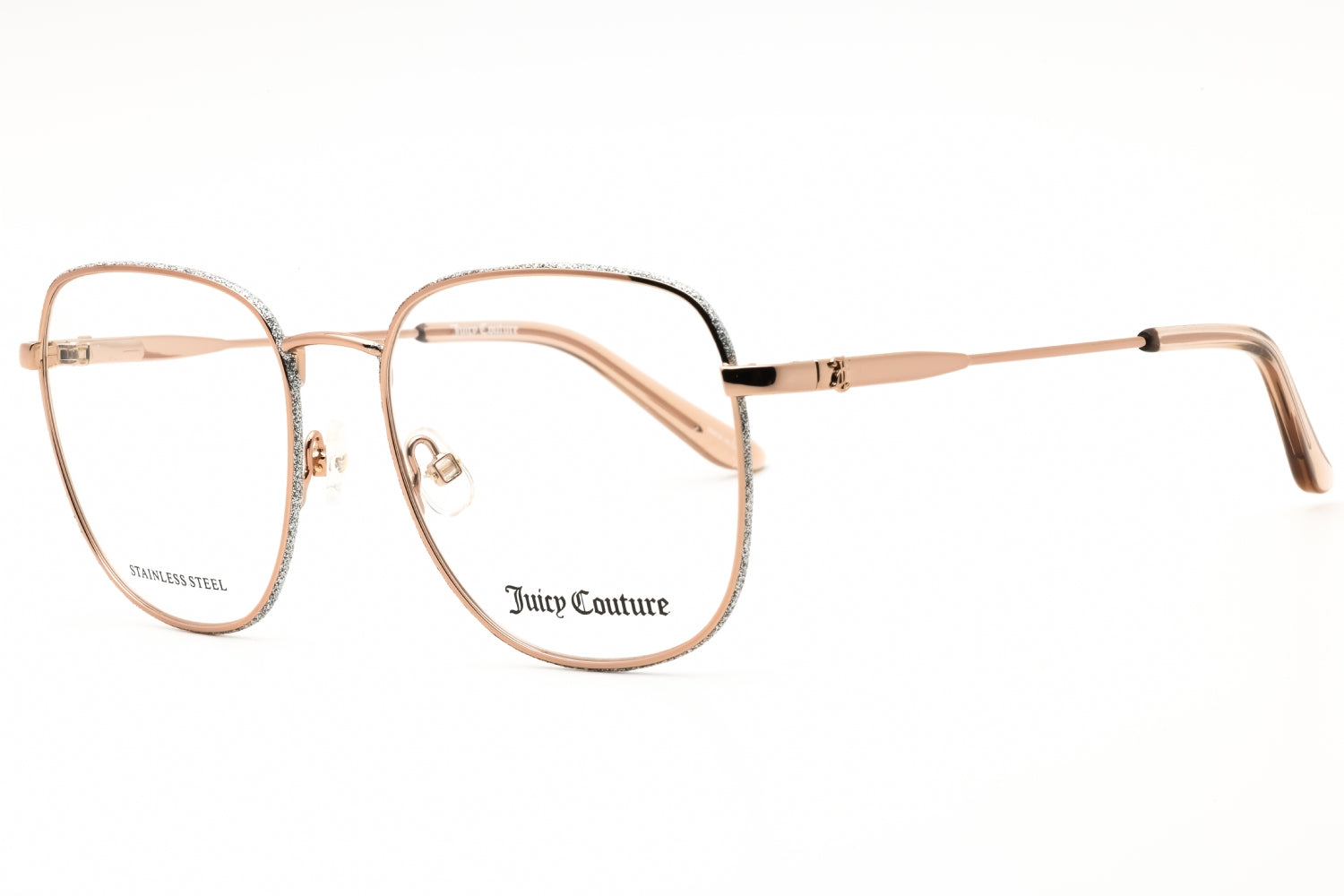 Juicy Couture JU261G Round Metal Frame Eyeglasses — Gold by Juicy Couture