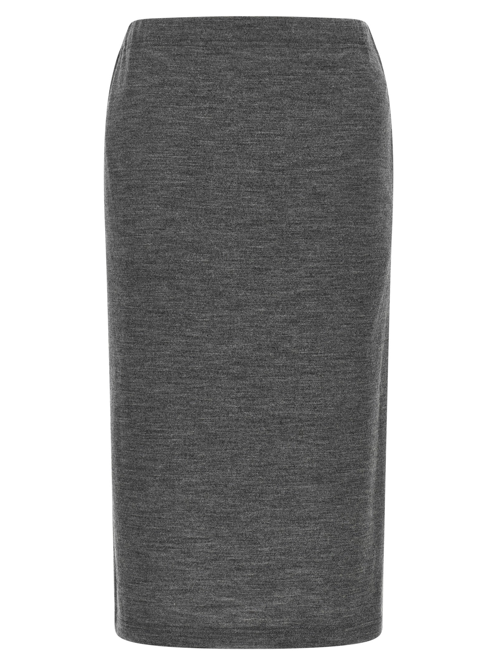 Junya Watanabe Wool Midi Skirt — Grey by Junya Watanabe