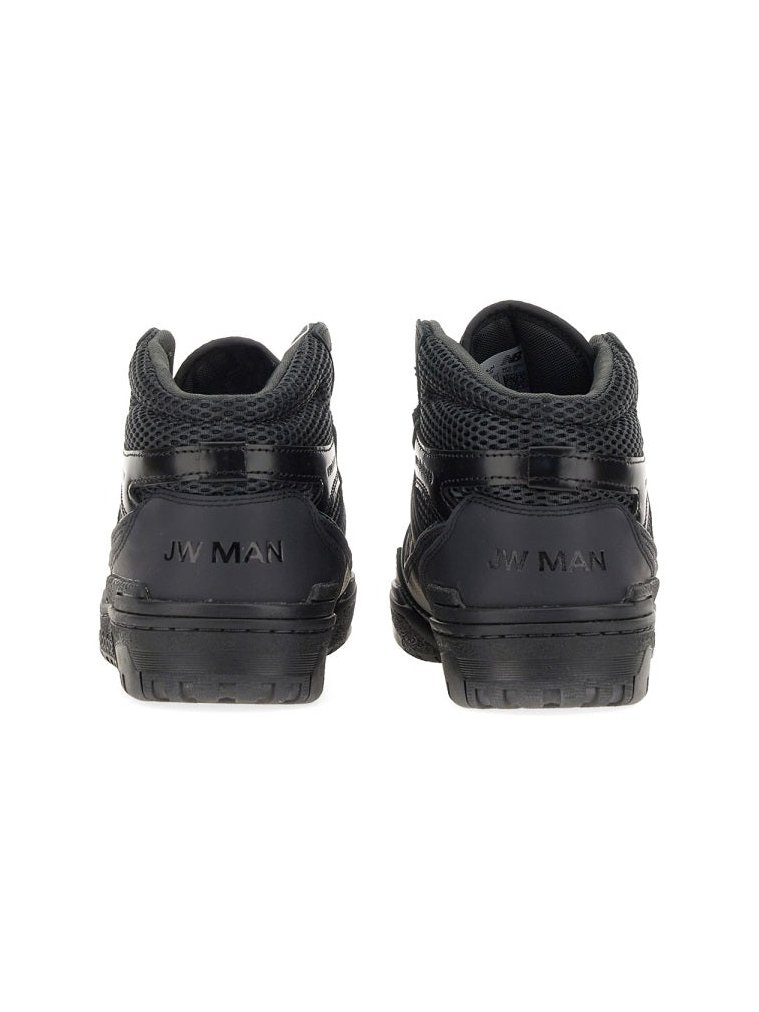 Junya Watanabe Leather Sneaker — Black, view 2