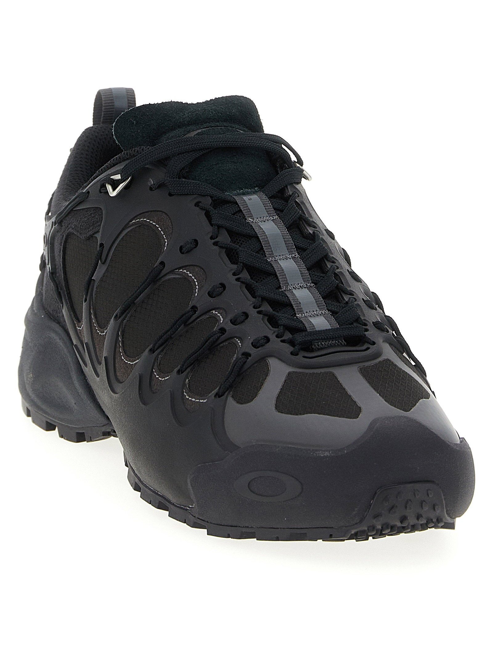Junya Watanabe Technical Fabric Collaboration Sneaker — Black, view 2