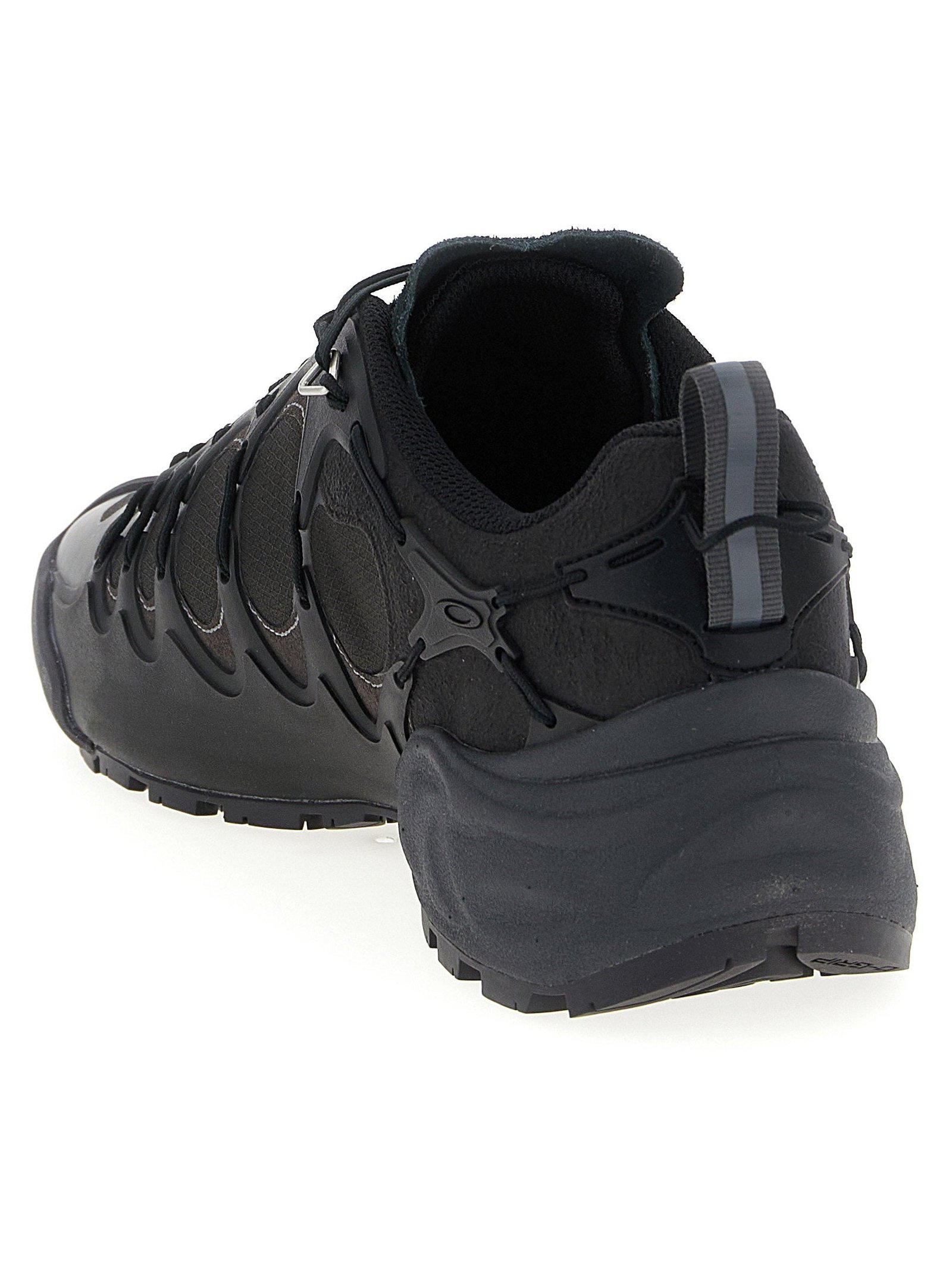 Junya Watanabe Technical Fabric Collaboration Sneaker — Black, view 3
