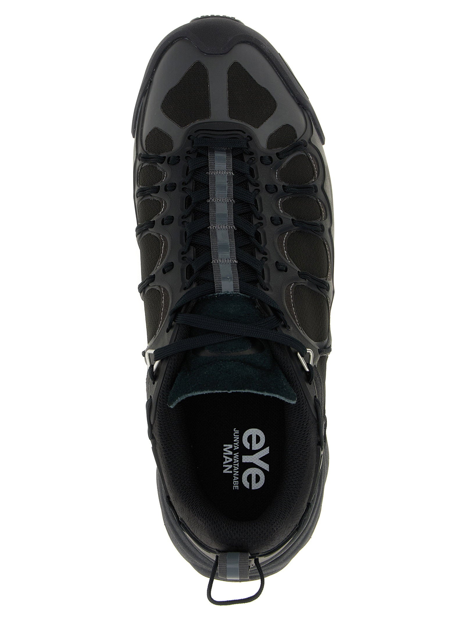 Junya Watanabe Technical Fabric Collaboration Sneaker — Black, view 4