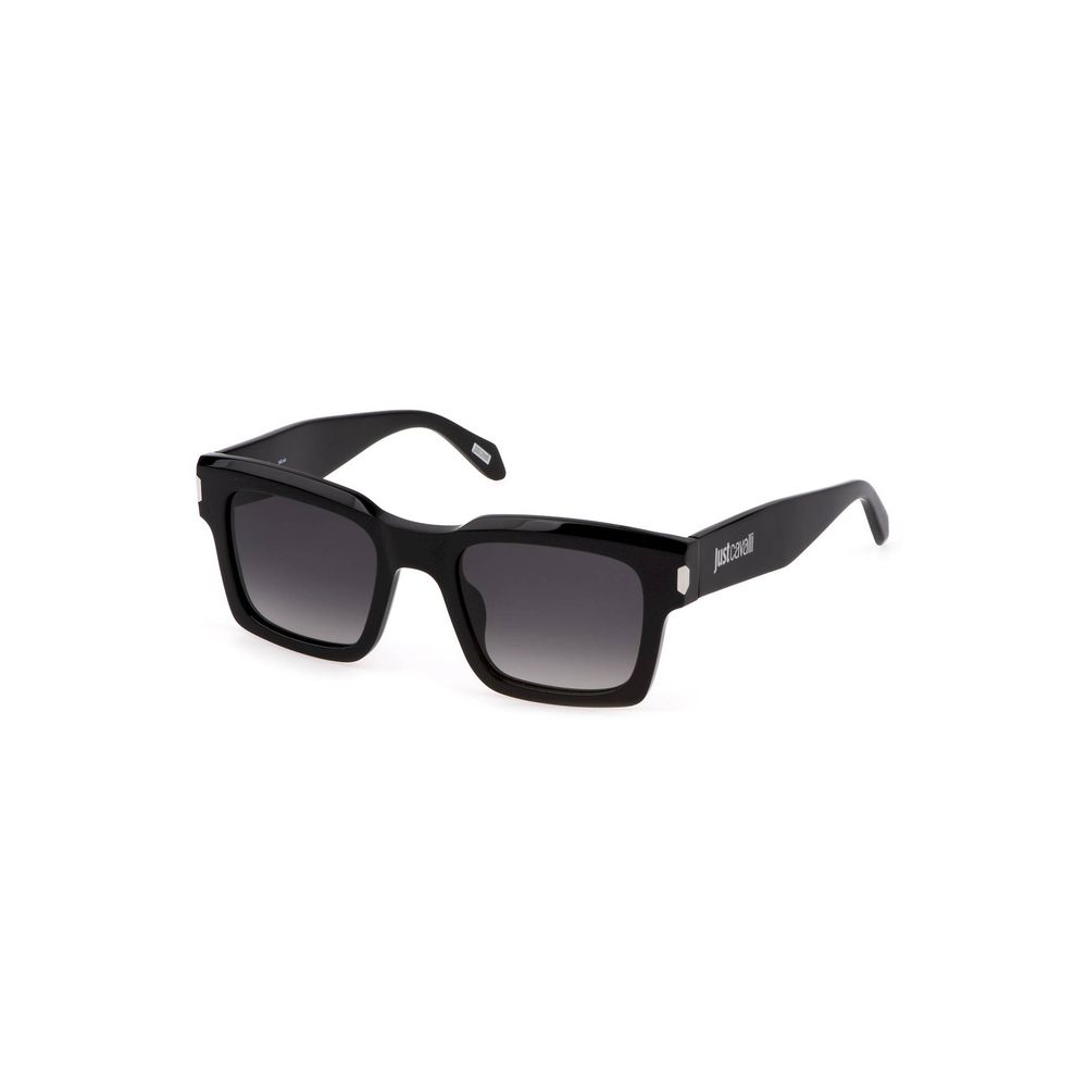 Just Cavalli JUCA-1709 Plastic Square Sunglasses — Black by Just Cavalli