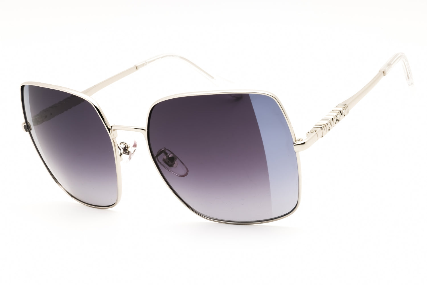 Just Cavalli SJC031 Gradient Lens Sunglasses — Silver by Just Cavalli
