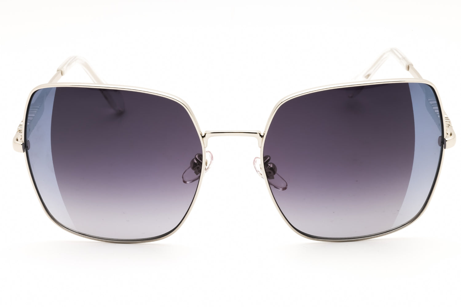 Just Cavalli SJC031 Gradient Lens Sunglasses — Silver, view 2