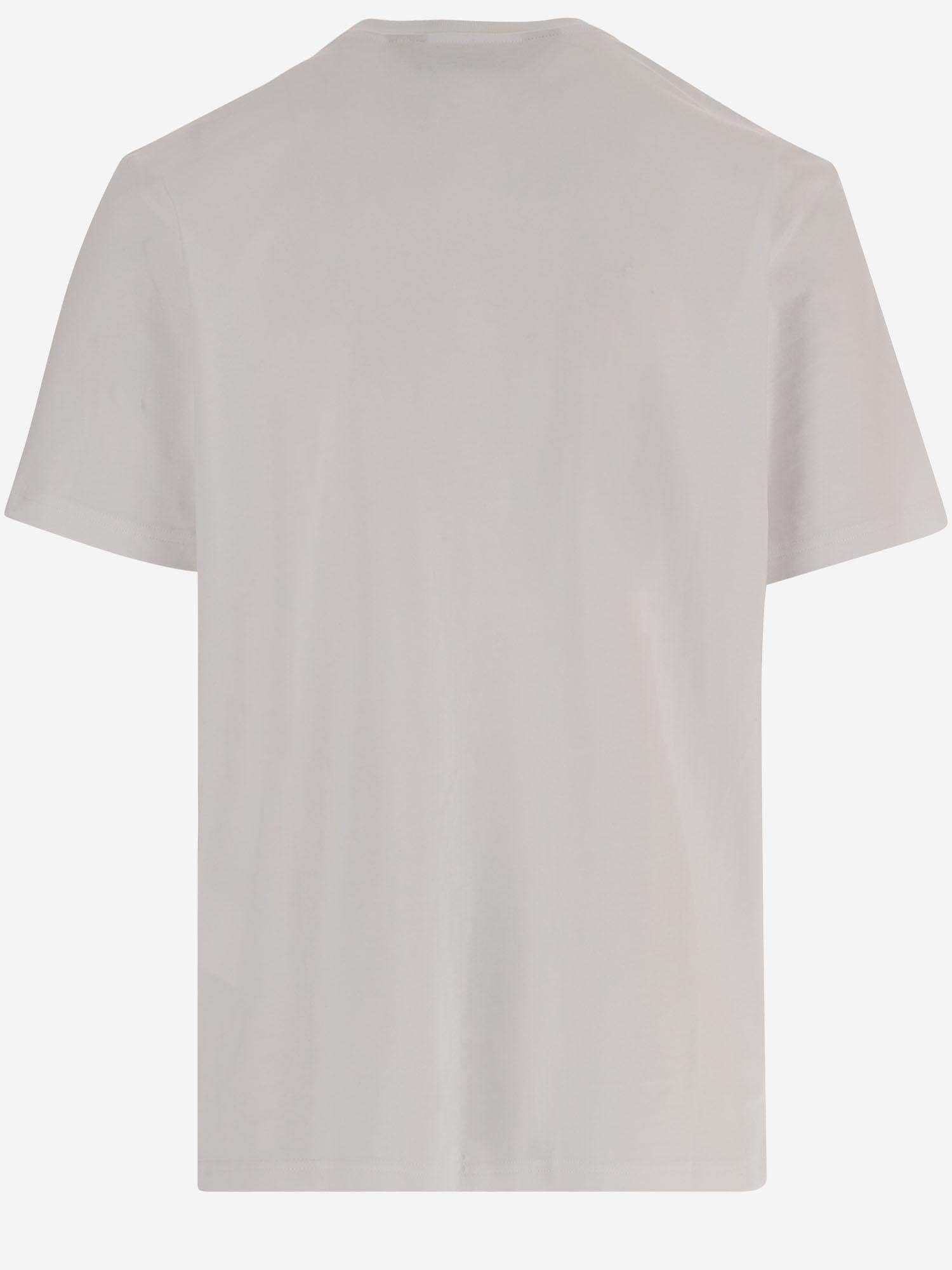 Just Cavalli Logo-Print Cotton T-Shirt — White, view 2