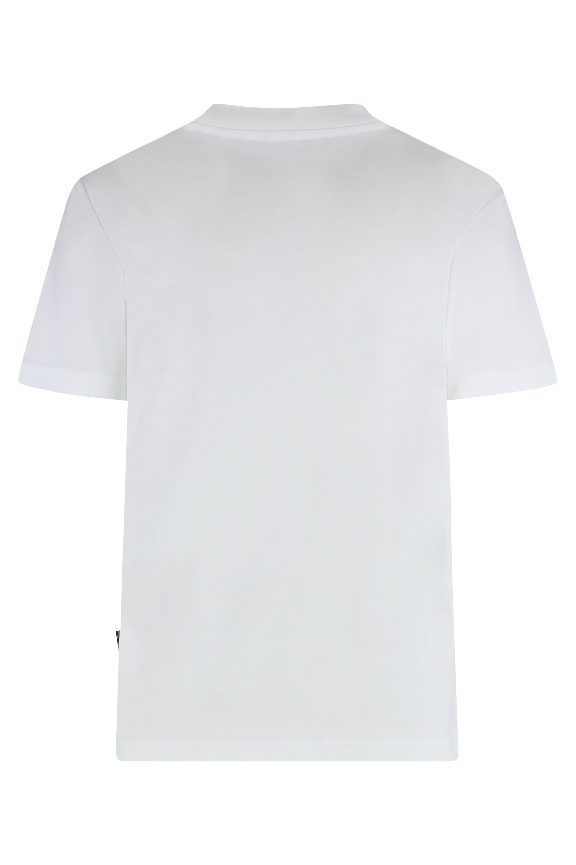 Just Cavalli Logo-Printed Cotton T-Shirt — White, view 2