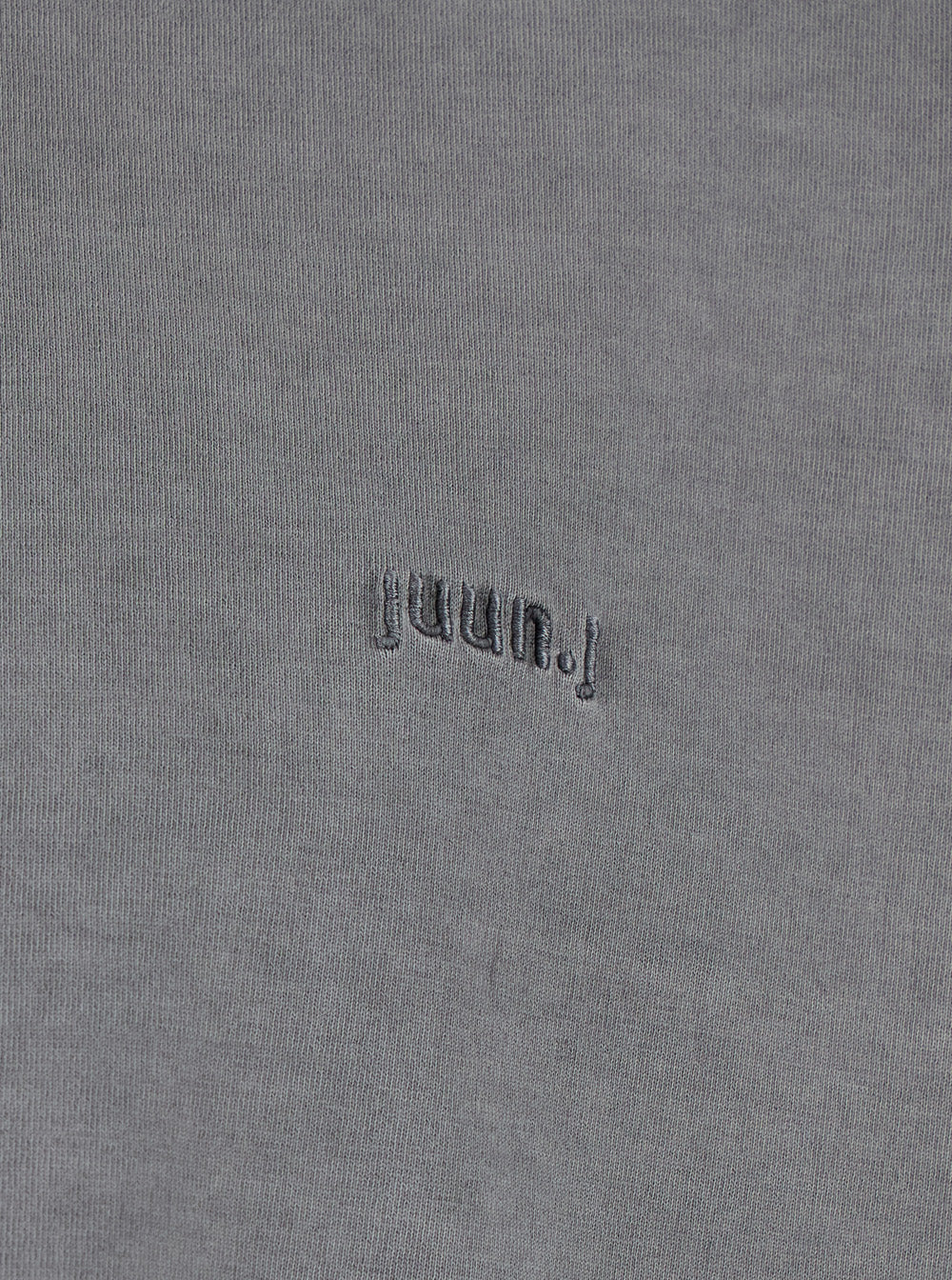 Juun.J Embroidered Logo T-Shirt — Gray, view 3