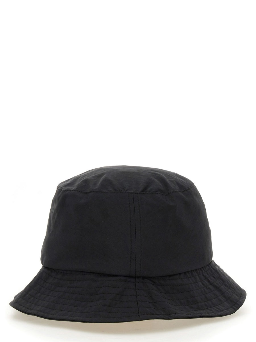 JW Anderson AC0347_FA0214999 Nylon Bucket Hat — Black, view 3