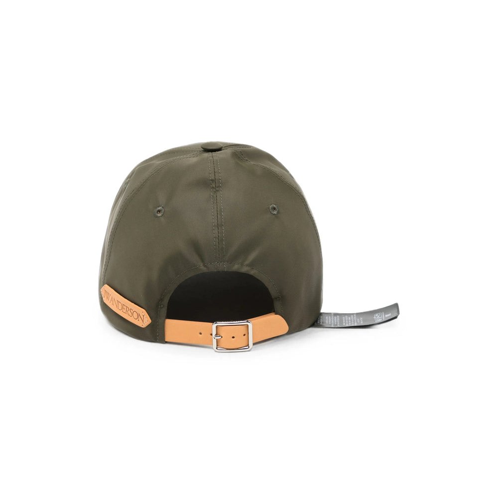 JW Anderson AC0459 Embroidered Anchor Logo Baseball Cap — Green, view 3