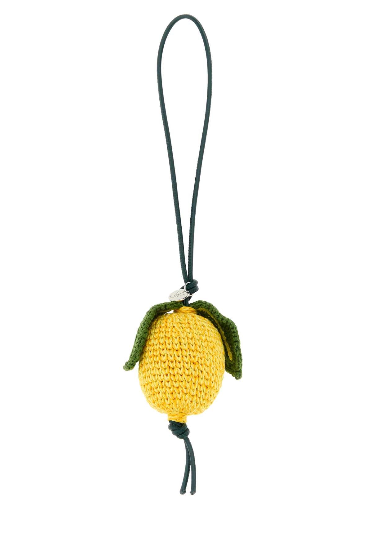 JW Anderson Charm Key Case — Yellow by JW Anderson