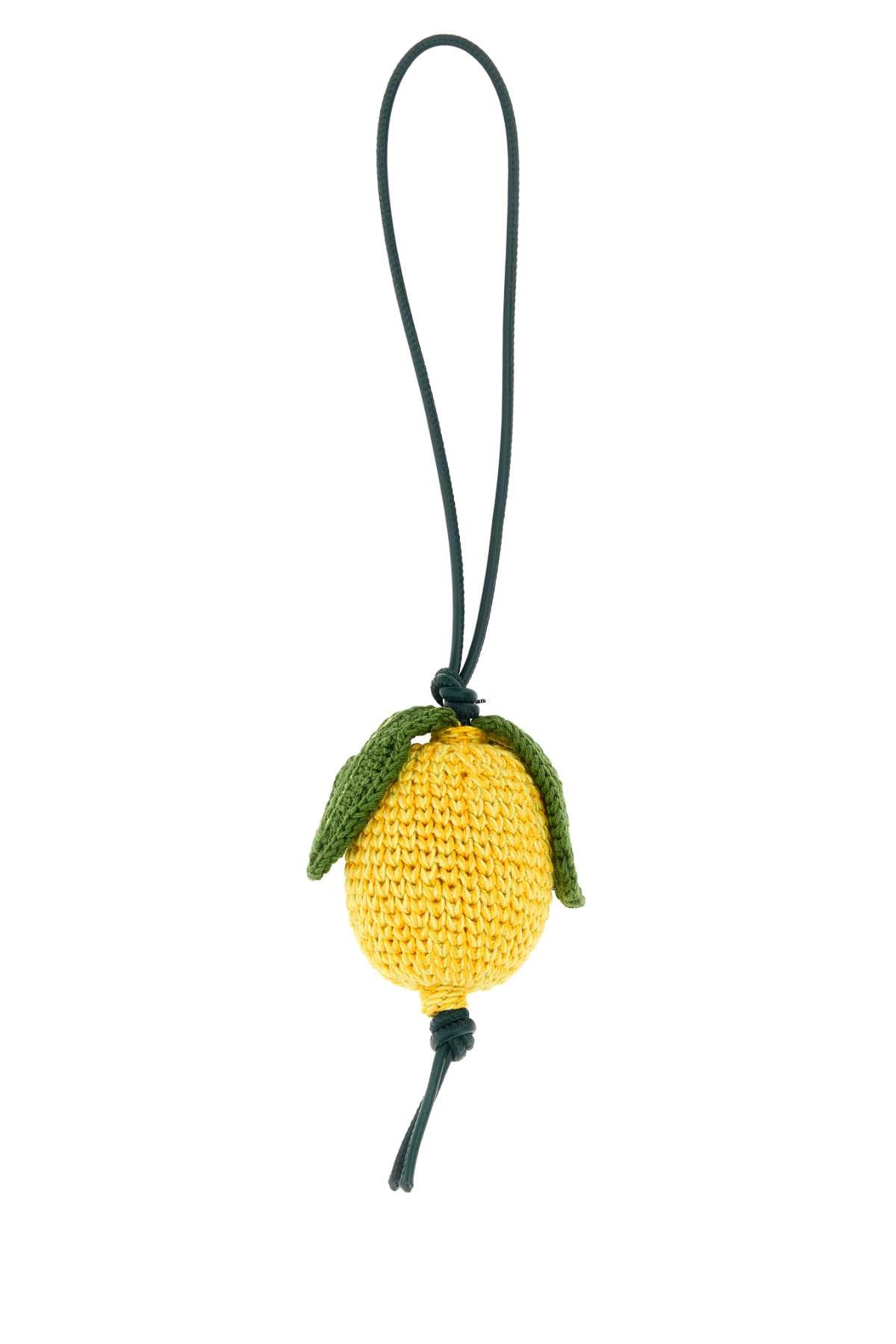 JW Anderson Charm Key Case — Yellow, view 2