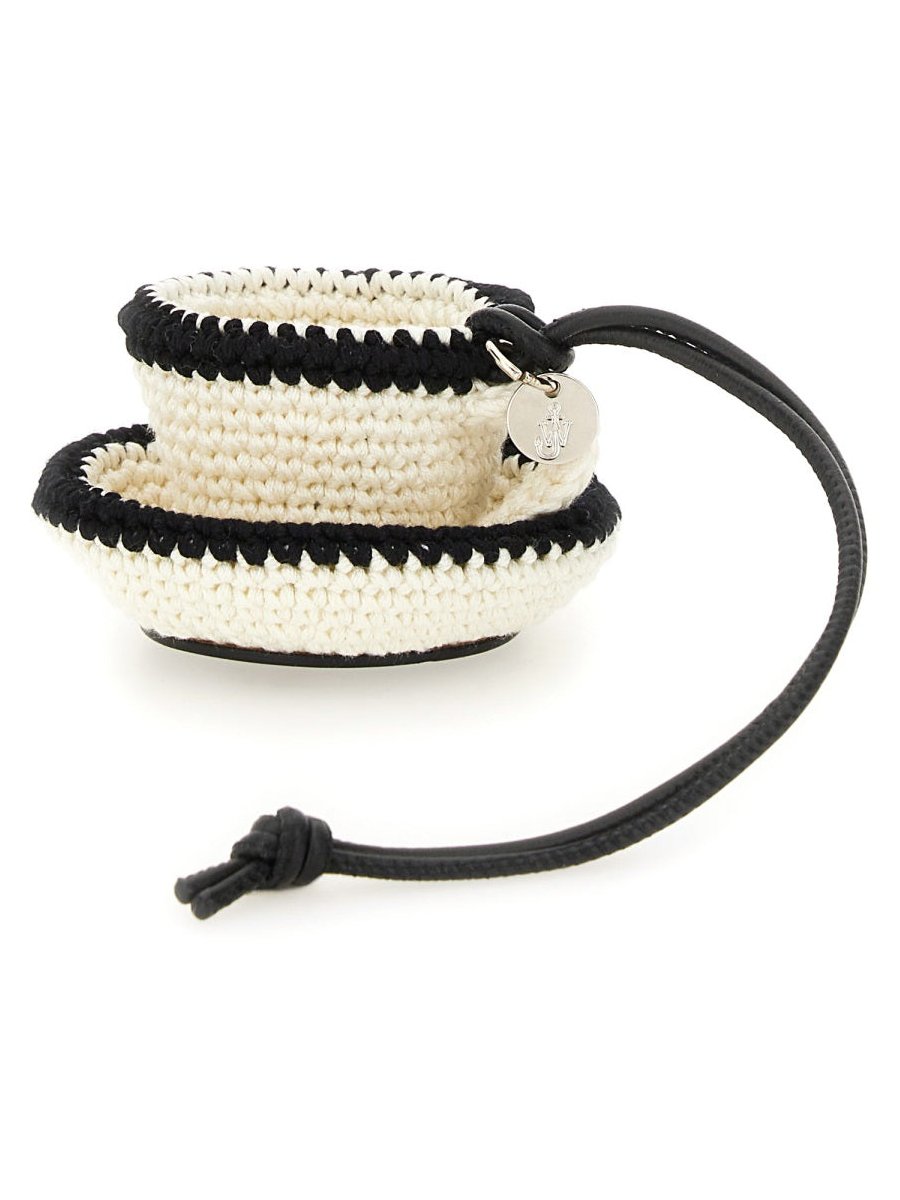 JW Anderson Teacup Mini Bag — White by JW Anderson
