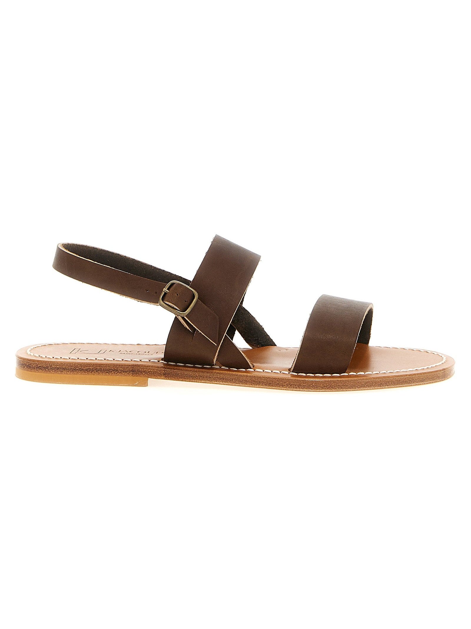 K.jacques Saint Tropez Barigoule Sandals — Brown by K.jacques Saint Tropez