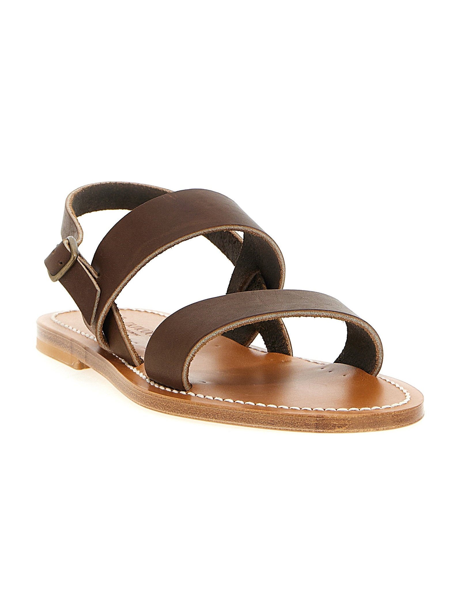K.jacques Saint Tropez Barigoule Sandals — Brown, view 2