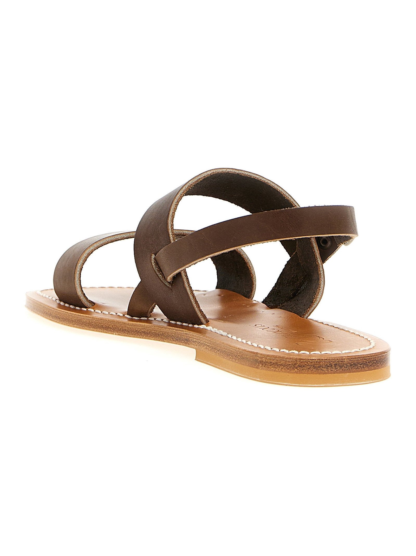 K.jacques Saint Tropez Barigoule Sandals — Brown, view 3