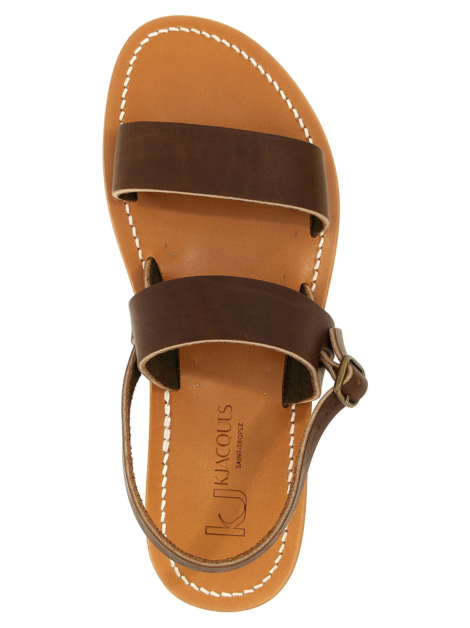 K.jacques Saint Tropez Barigoule Sandals — Brown, view 4