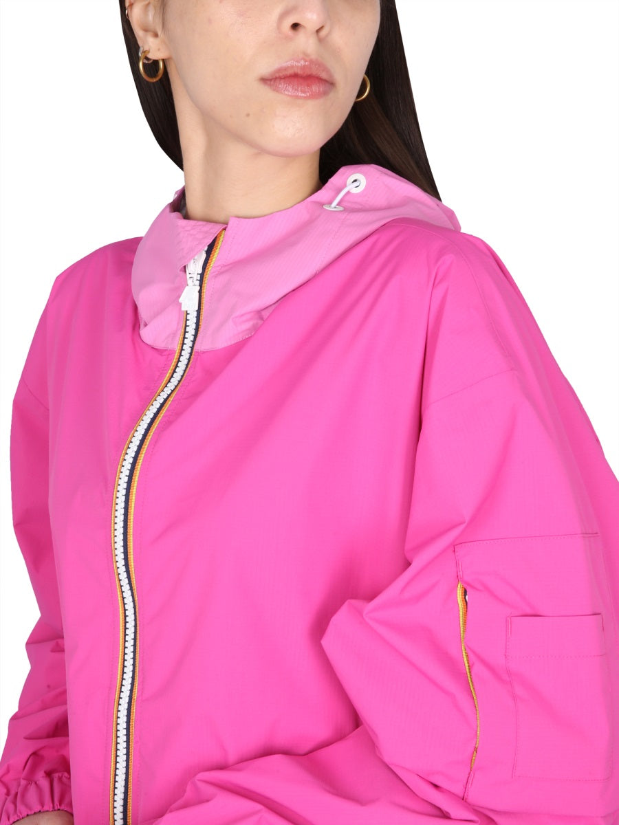 K-Way Claudey 2.1 Jacket — Pink, view 4