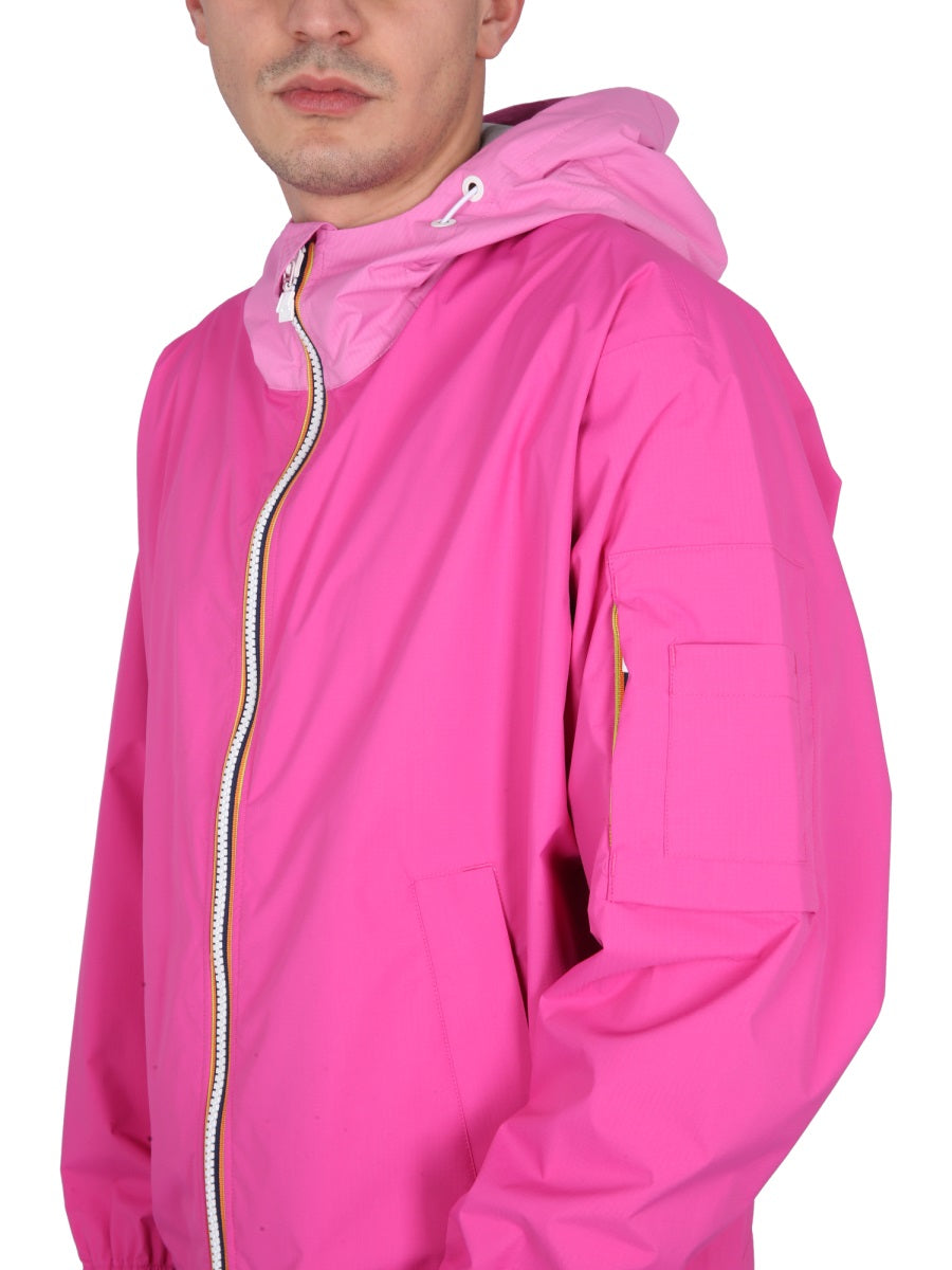 K-Way Claudey 2.1 Jacket — Pink, view 8