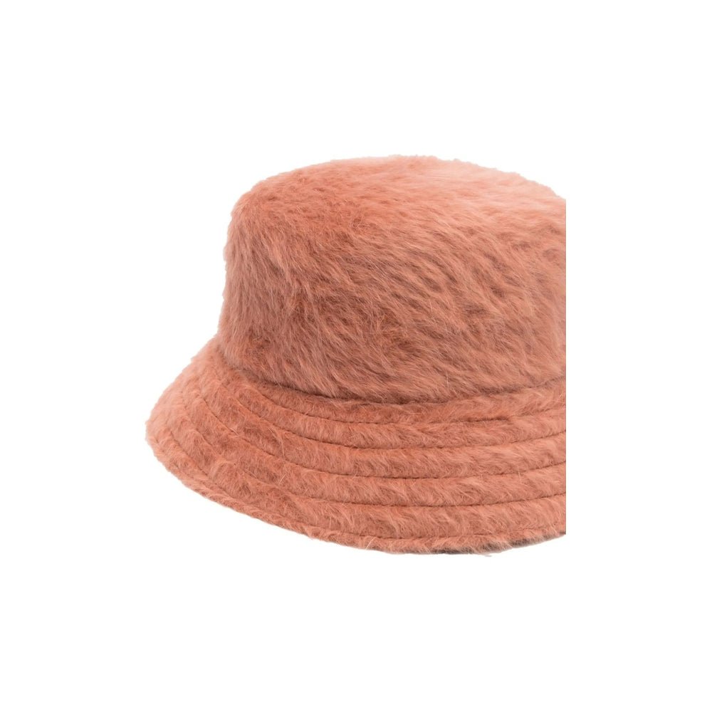 Kangol K3477 Angora Modacrylic Bucket Hat — Brown, view 2