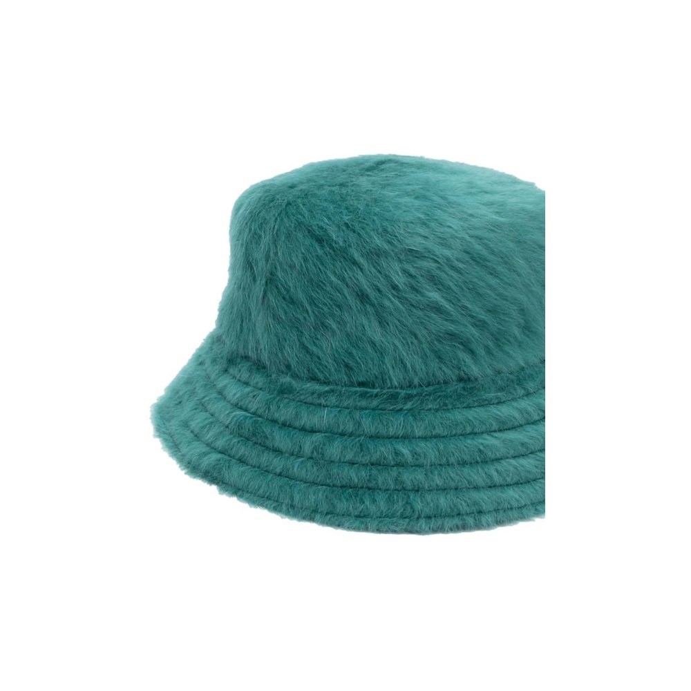 Kangol K3477 Angora-Blend Bucket Hat — Green, view 2