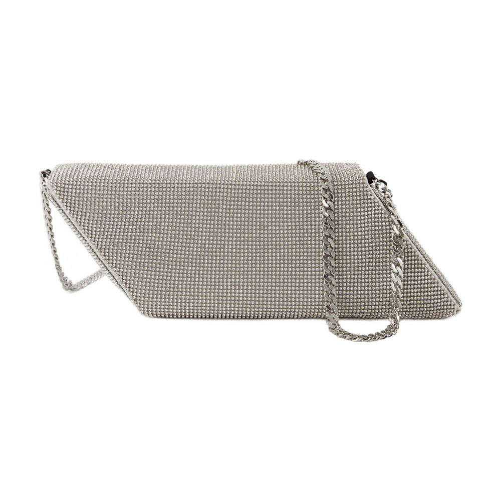 Kara Parallelogram Clutch — Silver by Kara