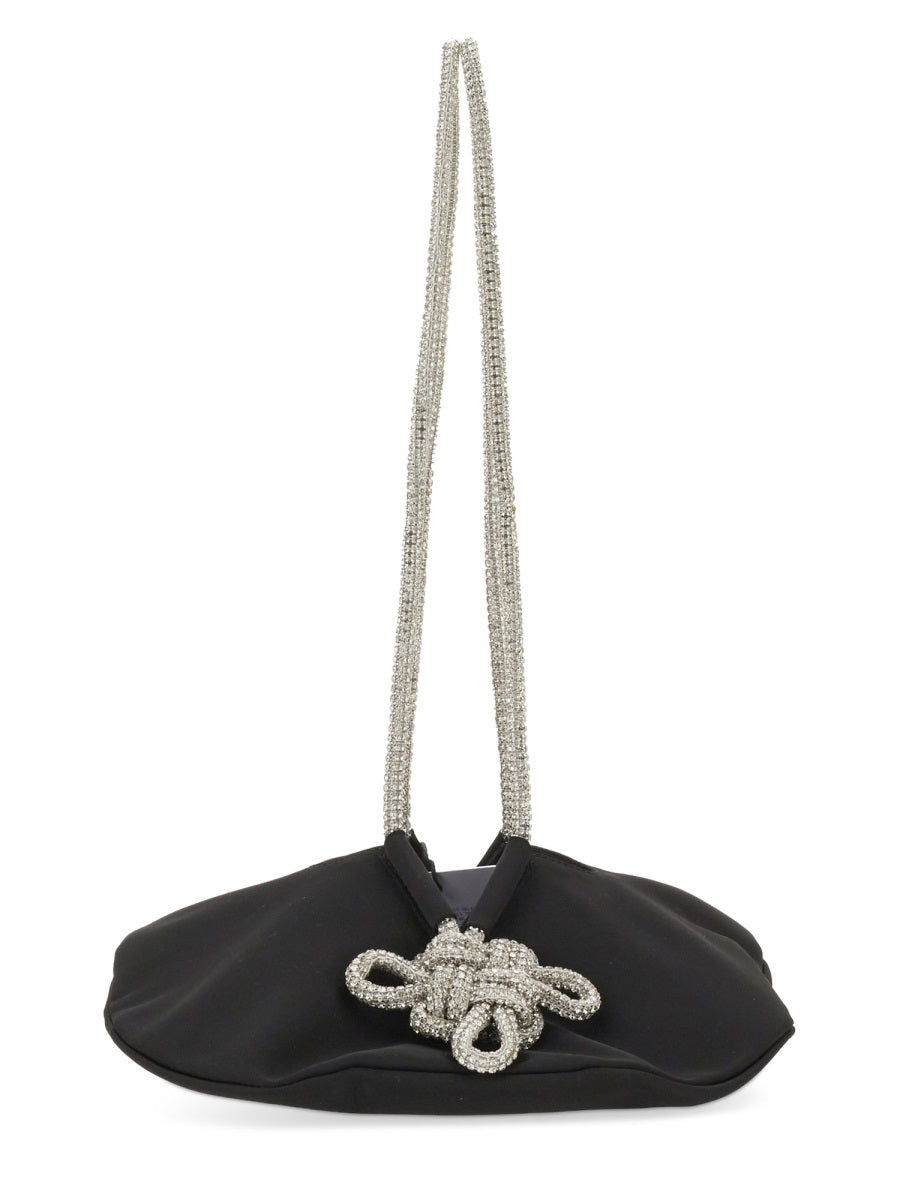 Kara UFO Shoulder Bag — Black, view 4