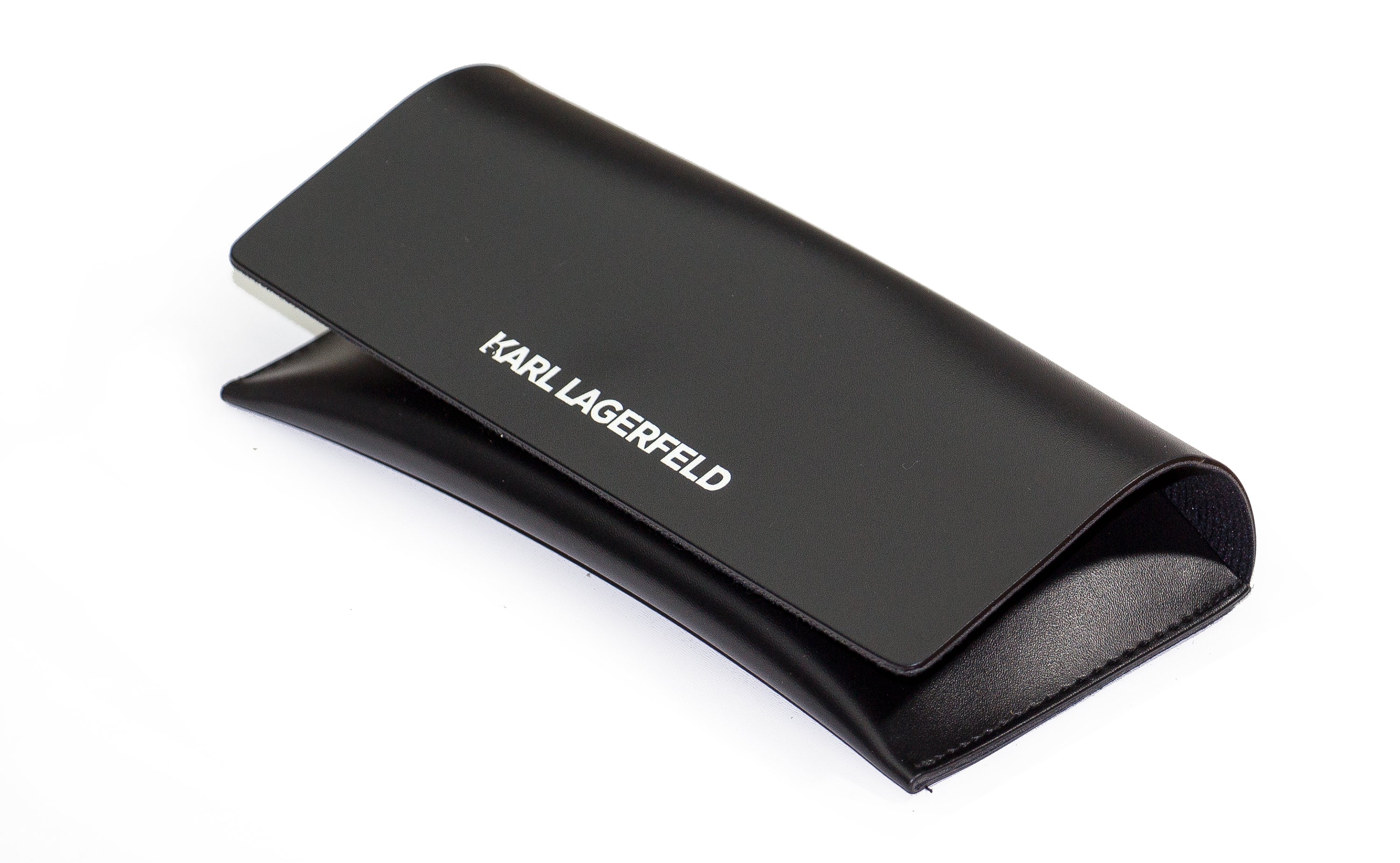 Karl Lagerfeld KL6102S Modified Rectangle Sunglasses — Black, view 3