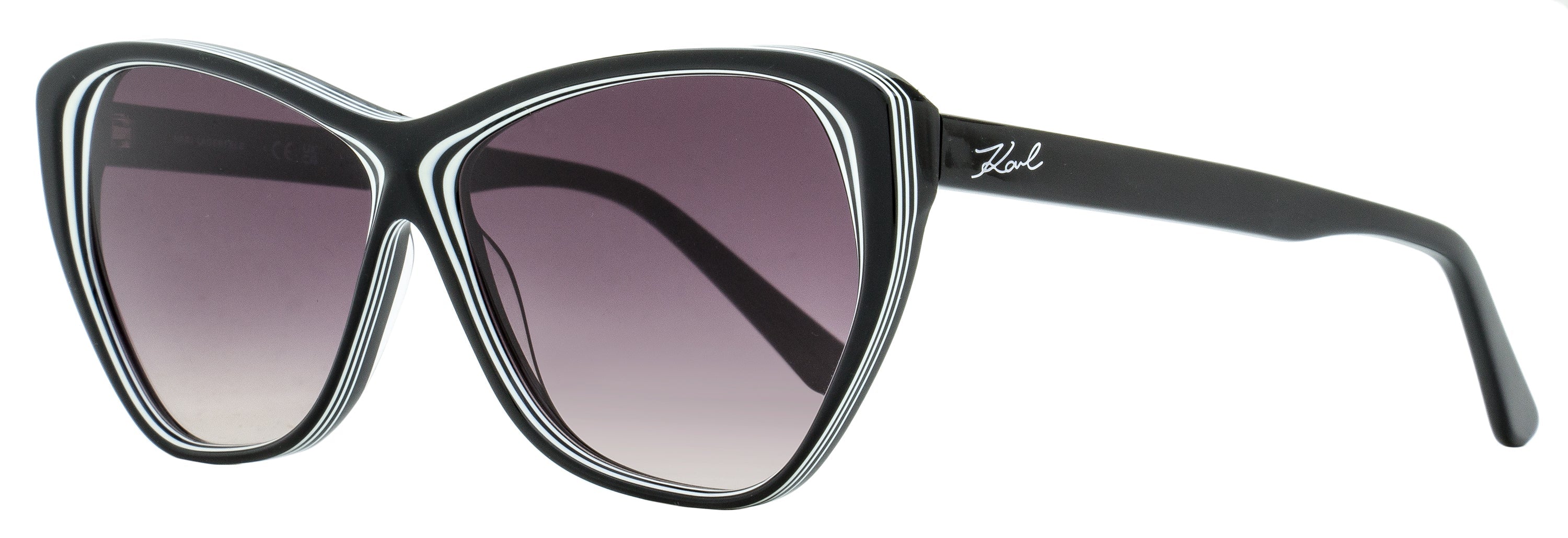 Karl Lagerfeld KL6103S Cat-Eye Sunglasses — Black by Karl Lagerfeld