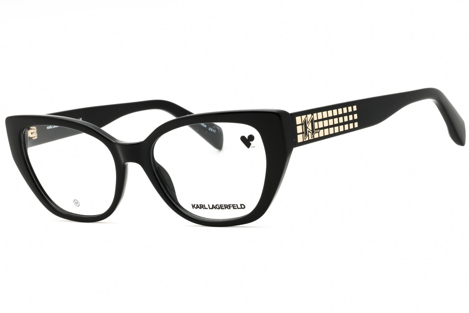 Karl Lagerfeld KL6151 Cat-Eye Eyeglasses — Black by Karl Lagerfeld