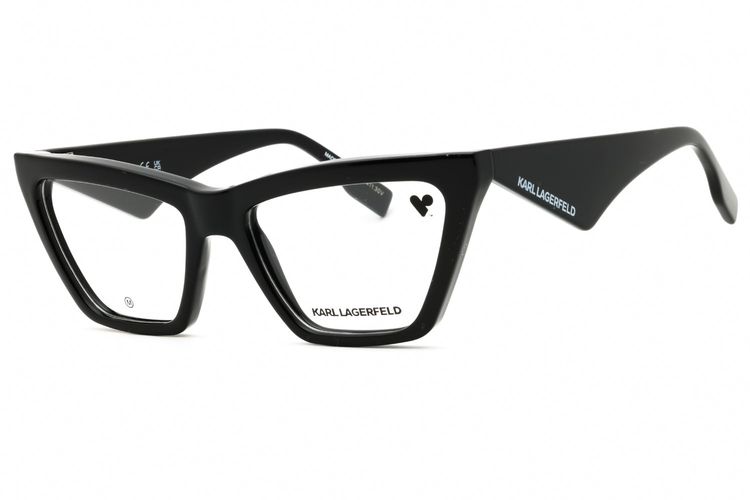Karl Lagerfeld KL6195 Cat Eye Eyeglasses — Black by Karl Lagerfeld