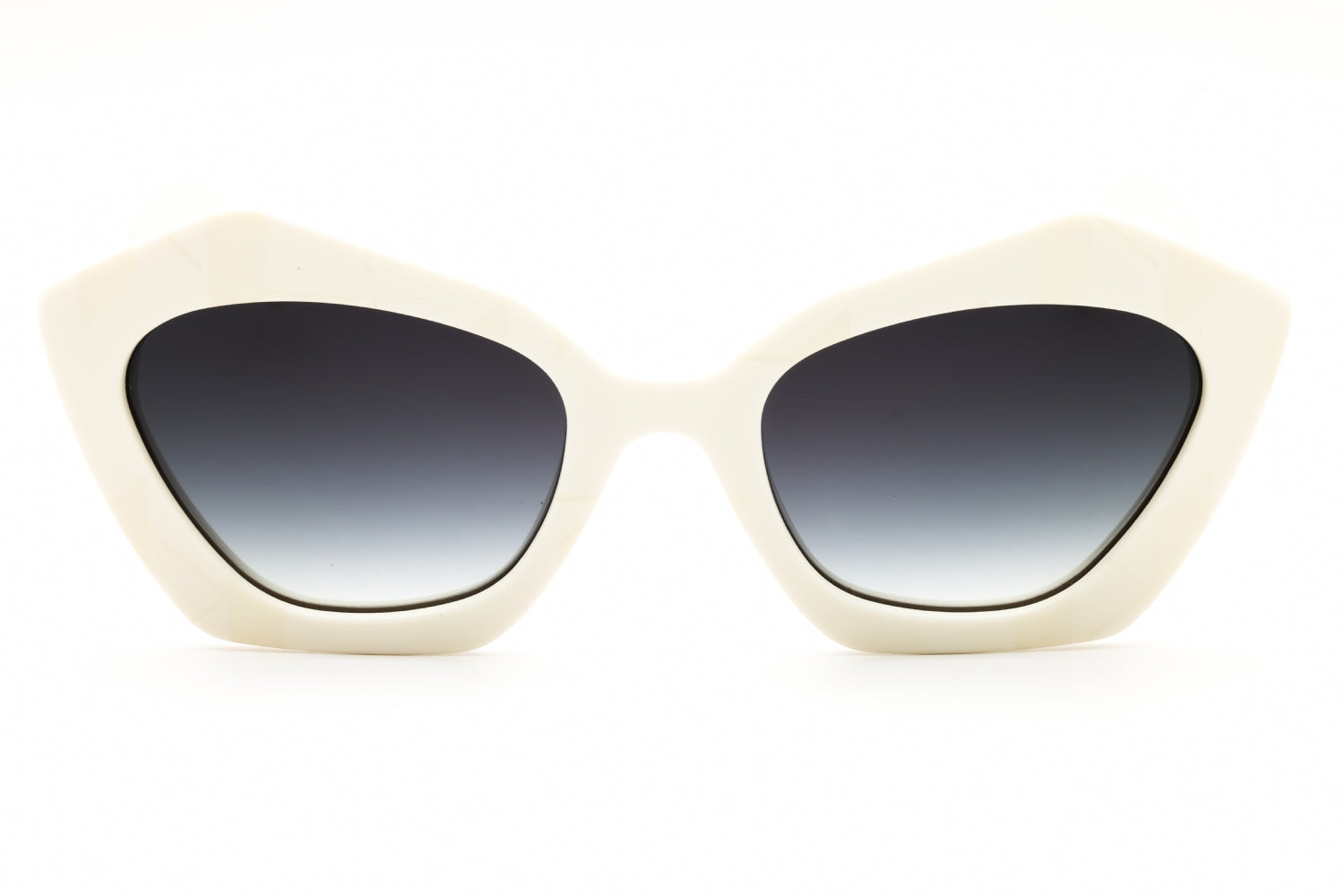Karl Lagerfeld KL6199S Cat-Eye Acetate Sunglasses — White, view 2